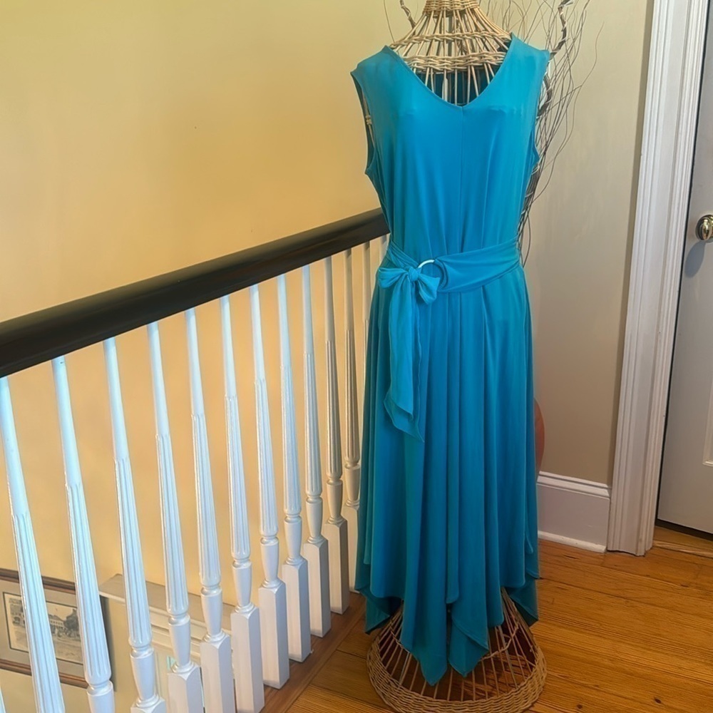 The Limited NWT green blue dress
